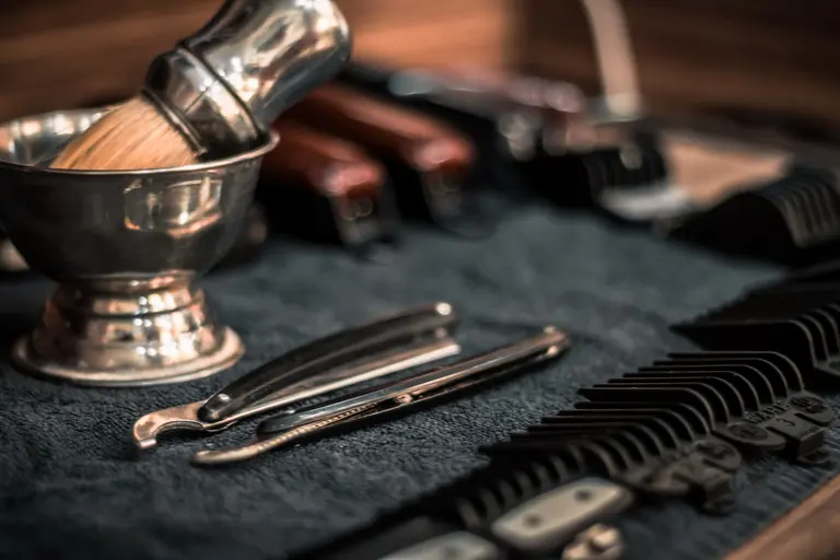 mobile slide barber razor